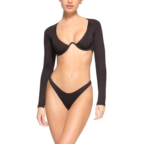 SKIMS Tops - SKIMS Swin Long Sleeve Underwire Top